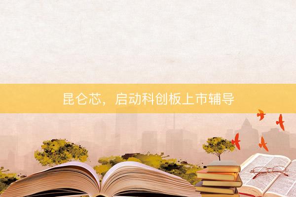昆仑芯，启动科创板上市辅导