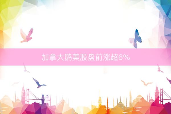 加拿大鹅美股盘前涨超6%